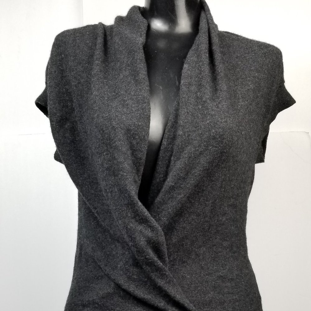 Banana Republic Women Cashmere Top Open Front XS